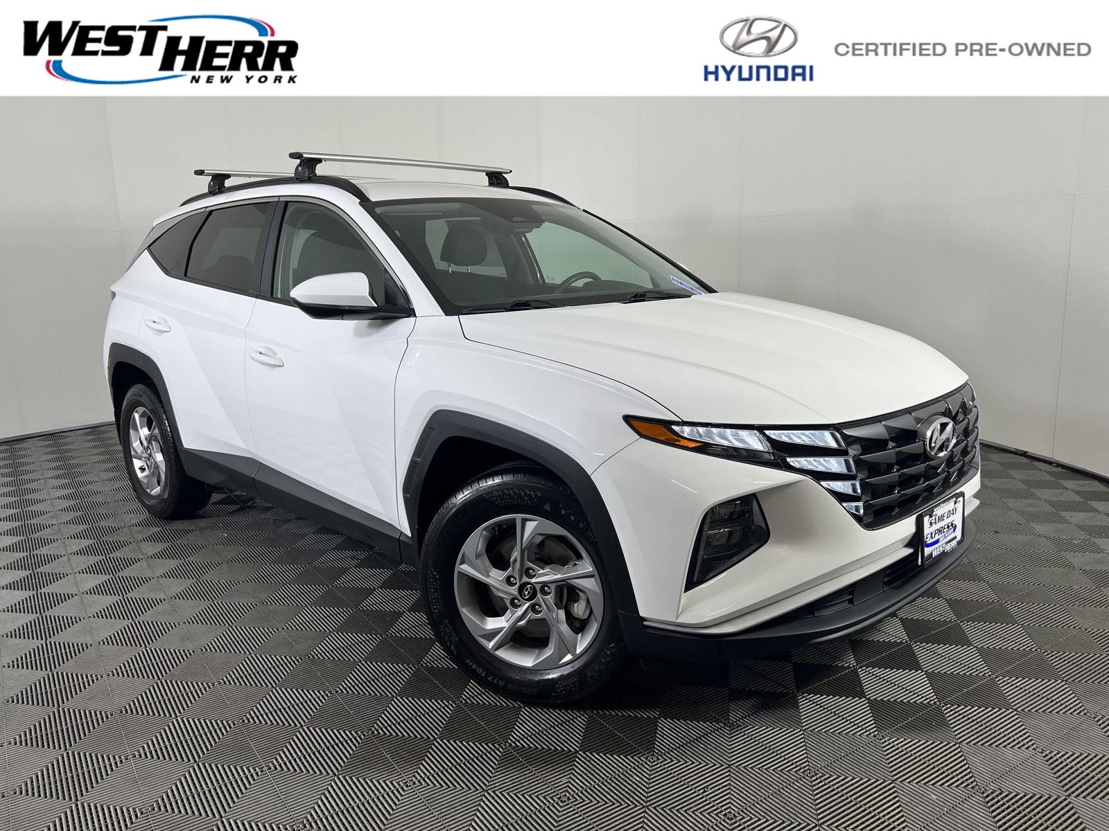 White Pearl 2024 Hyundai Tucson SUV / Crossover All-Wheel Drive Automatic