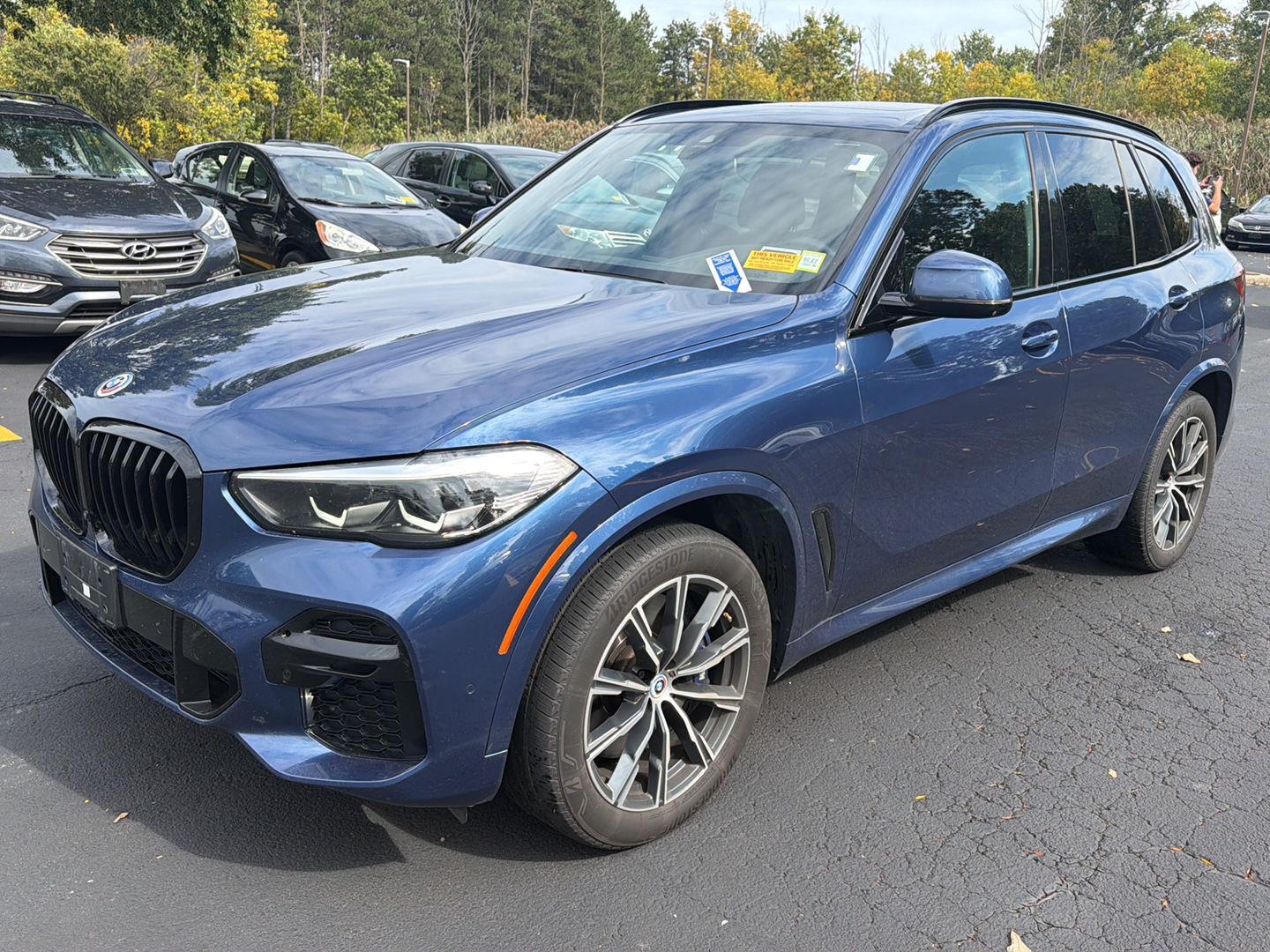 Used 2023 Phytonic Blue Metallic BMW M50i image 3