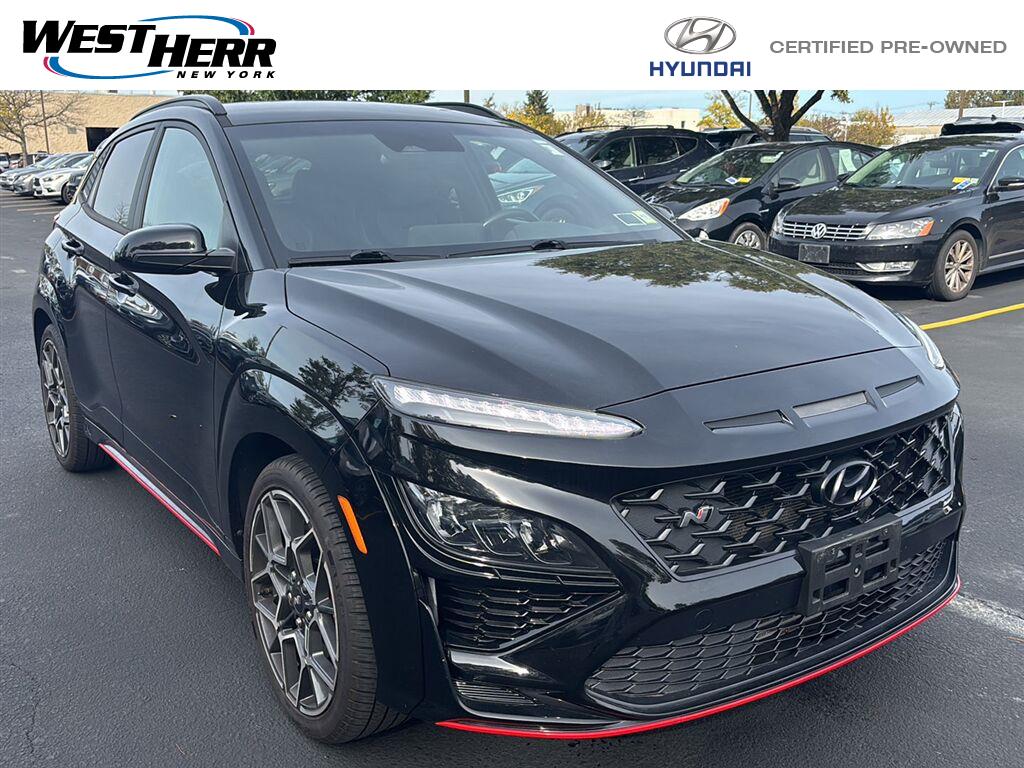 Ultra Black 2022 Hyundai Kona N SUV / Crossover Front-Wheel Drive Automatic