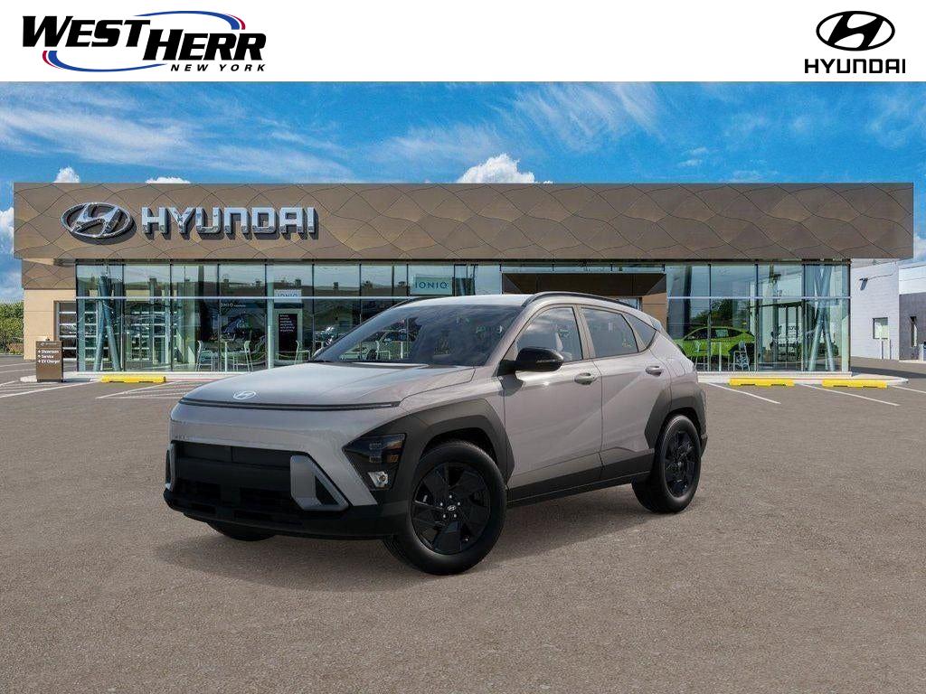 Cyber Gray Metallic 2026 Hyundai Kona SEL Sport AWD SUV / Crossover All-Wheel Drive Continuously Variable Transmission