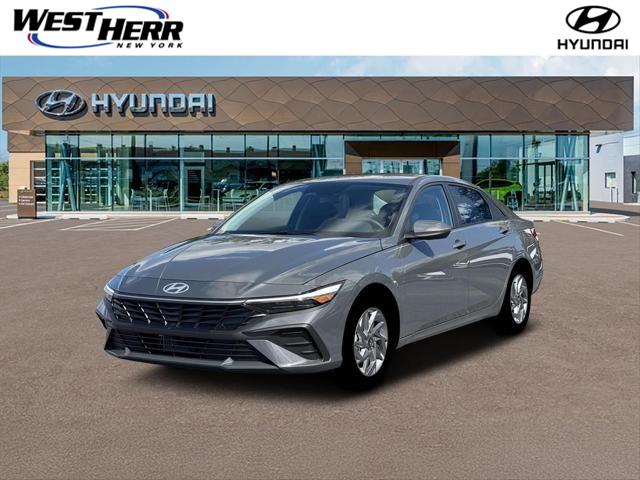 Ecotronic Gray Pearl 2026 Hyundai Elantra Hybrid Blue FWD Sedan Front-Wheel Drive Automatic