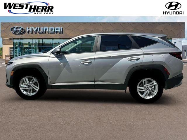 Shimmering Silver 2026 Hyundai Tucson SUV / Crossover All-Wheel Drive 8-Speed Automatic