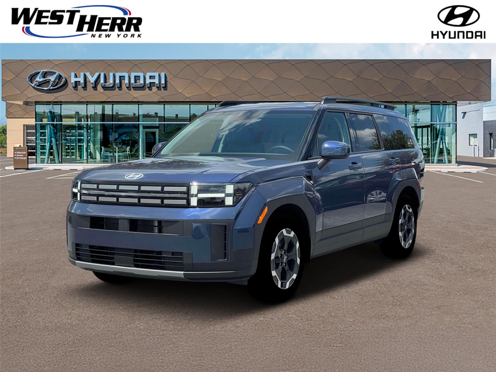 Atlantis Blue 2026 Hyundai Santa Fe SUV / Crossover All-Wheel Drive Automatic