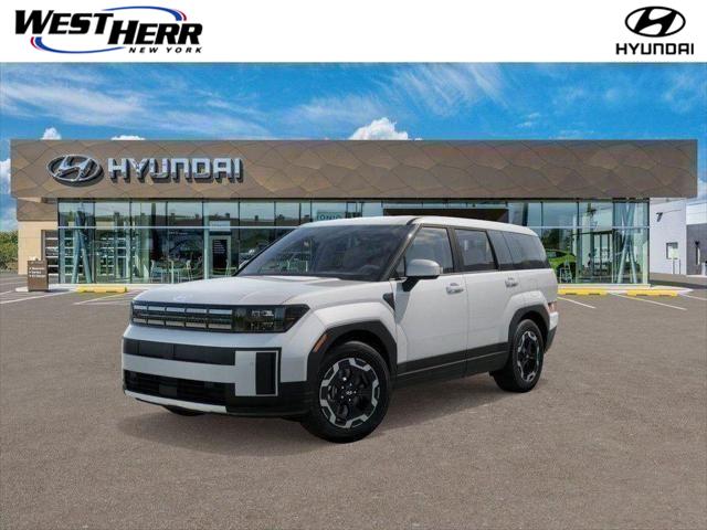 Serenity White 2026 Hyundai Santa Fe Hybrid SUV / Crossover All-Wheel Drive 6-Speed Automatic