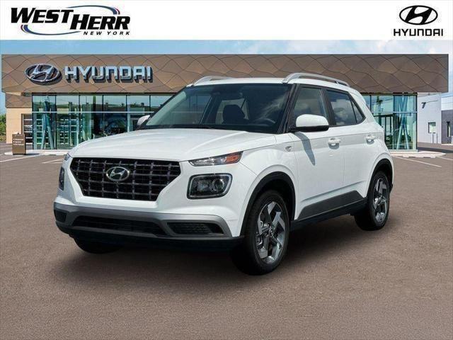 New 2025 Lunar White Hyundai SEL image 91