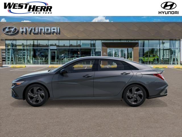 Ecotronic Gray 2026 Hyundai Elantra Sedan Front-Wheel Drive Continuously Variable Transmission