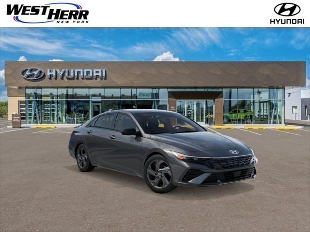 Ecotronic Gray 2026 Hyundai Elantra Sedan Front-Wheel Drive Continuously Variable Transmission