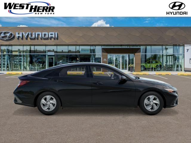 Abyss Black 2026 Hyundai Elantra Sedan Front-Wheel Drive Continuously Variable Transmission