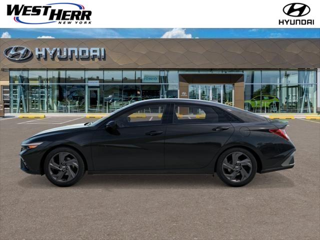 Abyss Black 2026 Hyundai Elantra Sedan Front-Wheel Drive Continuously Variable Transmission