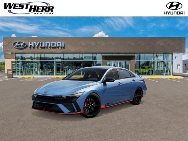 Performance Blue 2026 Hyundai Elantra N Sedan Front-Wheel Drive Manual
