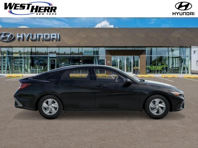 Abyss Black 2026 Hyundai Elantra Sedan Front-Wheel Drive Continuously Variable Transmission