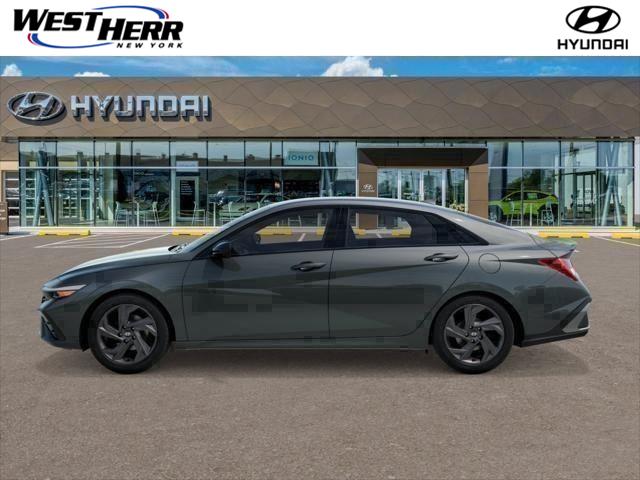 Amazon Gray 2026 Hyundai Elantra Sedan Front-Wheel Drive Continuously Variable Transmission
