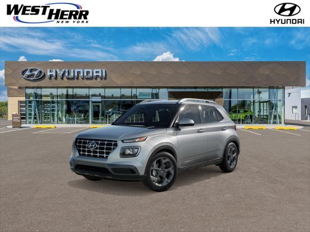 Shimmering Silver 2026 Hyundai Venue SUV / Crossover Front-Wheel Drive Continuously Variable Transmission