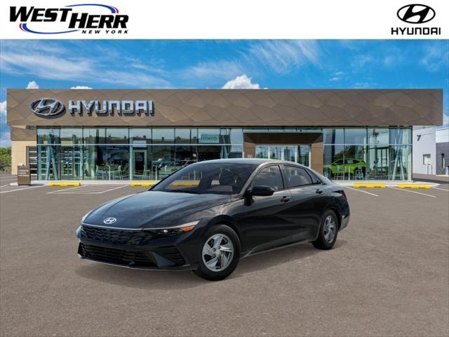 Abyss Black 2026 Hyundai Elantra Sedan Front-Wheel Drive Continuously Variable Transmission