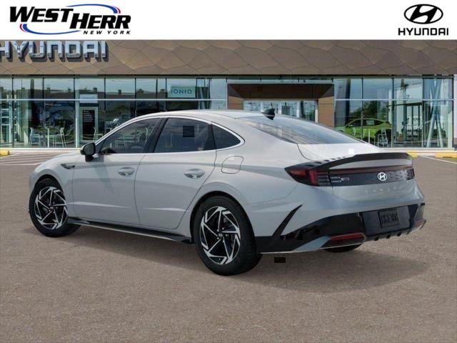 Serenity White 2026 Hyundai Sonata Sedan Front-Wheel Drive 8-Speed Automatic