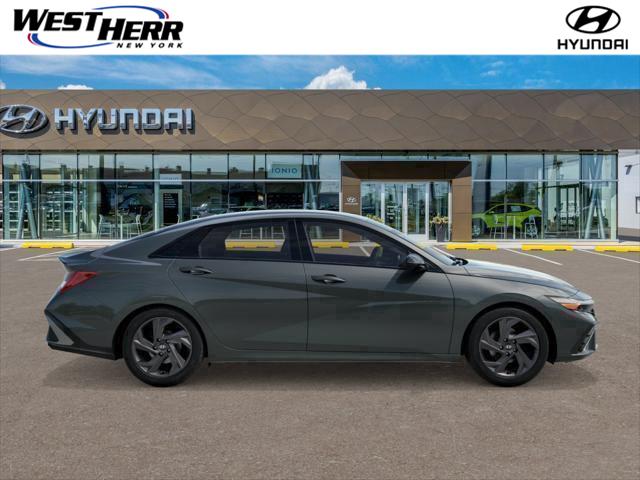 Amazon Gray 2026 Hyundai Elantra Sedan Front-Wheel Drive Continuously Variable Transmission
