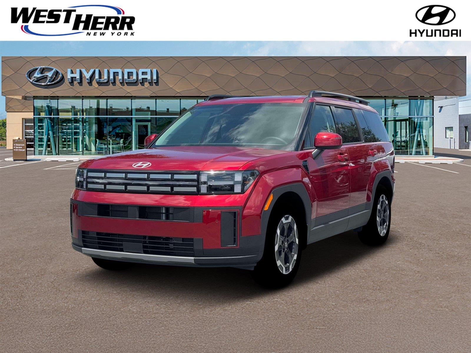 Ultimate Red 2026 Hyundai Santa Fe SUV / Crossover All-Wheel Drive 8-Speed Automatic