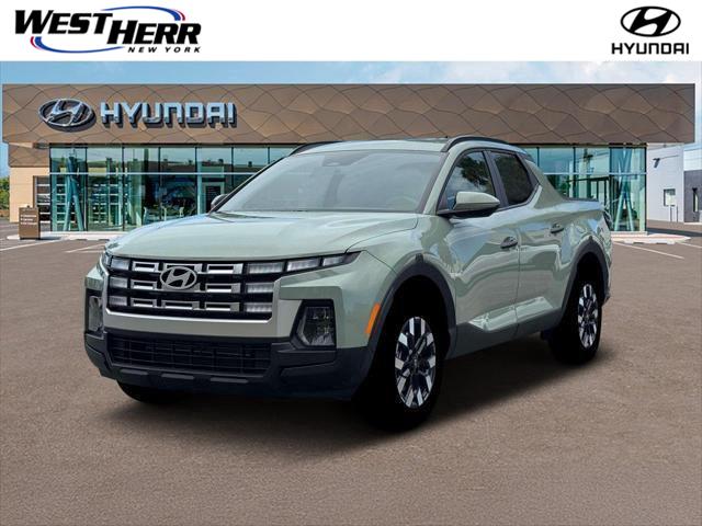 Sage Gray 2026 Hyundai Santa Cruz Pickup Truck All-Wheel Drive 8-Speed Automatic