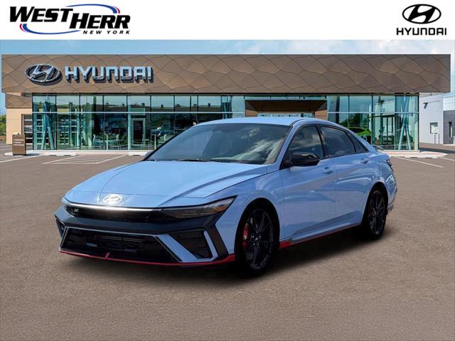 Performance Blue 2026 Hyundai Elantra N Sedan Front-Wheel Drive Manual