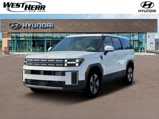 Serenity White 2026 Hyundai Santa Fe Hybrid SUV / Crossover All-Wheel Drive 6-Speed Automatic