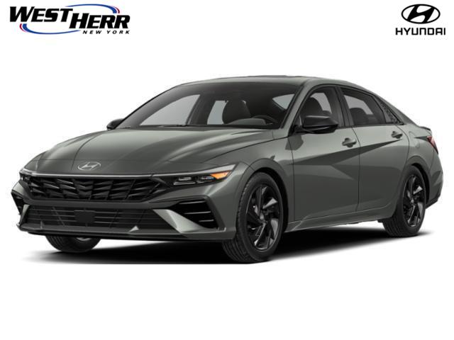 Amazon Gray 2026 Hyundai Elantra Sedan Front-Wheel Drive Continuously Variable Transmission