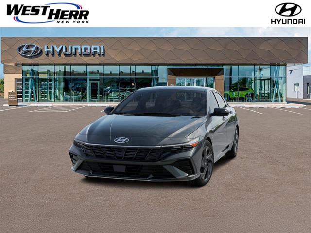 Amazon Gray 2026 Hyundai Elantra Sedan Front-Wheel Drive Continuously Variable Transmission