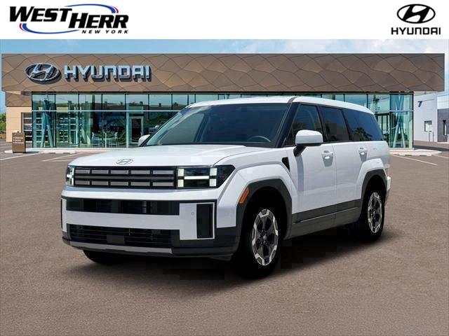 Serenity White 2026 Hyundai Santa Fe SUV / Crossover All-Wheel Drive Automatic