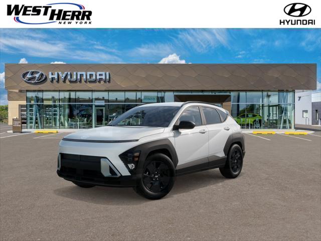 Atlas White 2027 Hyundai Kona SUV / Crossover All-Wheel Drive Continuously Variable Transmission