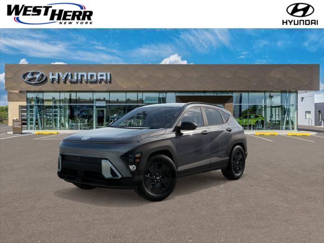 Ecotronic Gray Pearl 2027 Hyundai Kona SUV / Crossover All-Wheel Drive Continuously Variable Transmission