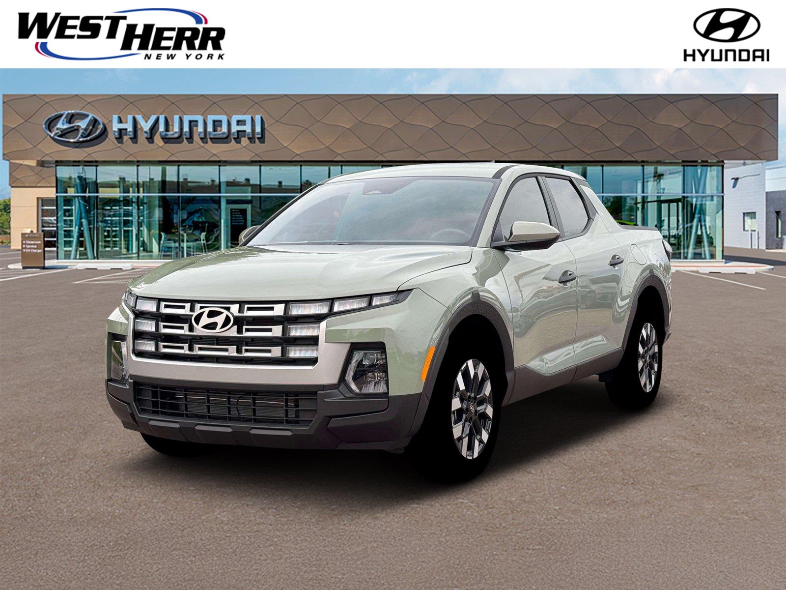 Sage Gray 2026 Hyundai Santa Cruz Pickup Truck All-Wheel Drive 8-Speed Automatic