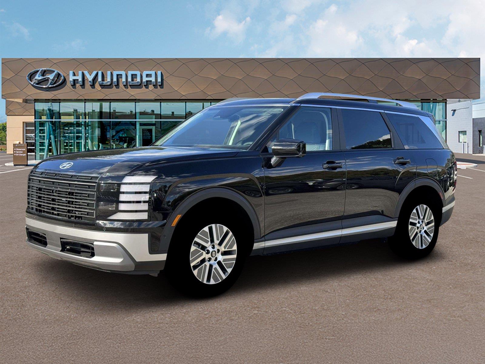 New 2026 Abyss Black Pearl Hyundai SEL Premium 8P image 2