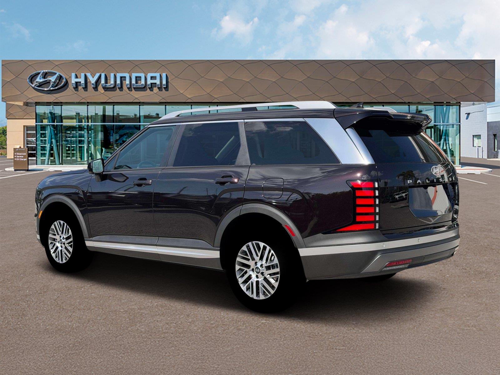 New 2026 Galaxy Maroon Pearl Hyundai SEL 7P image 4