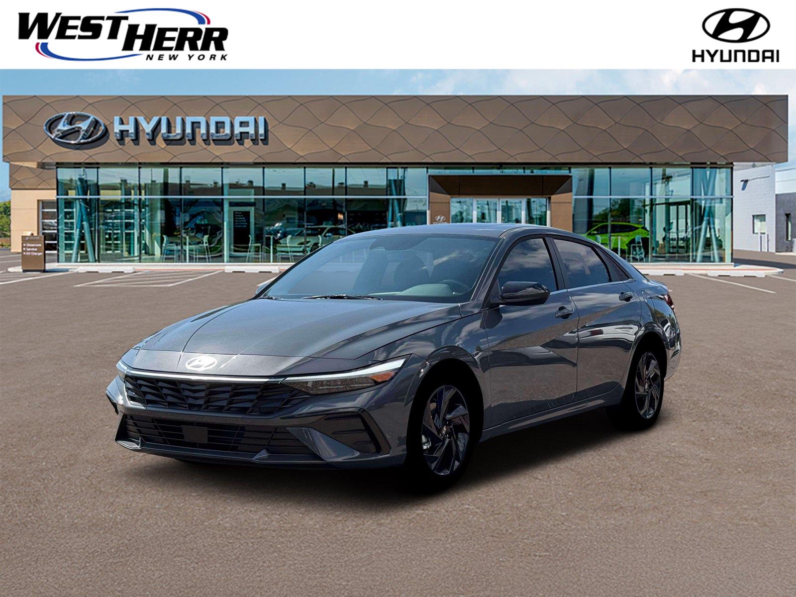 Ecotronic Gray 2026 Hyundai Elantra Sedan Front-Wheel Drive Continuously Variable Transmission
