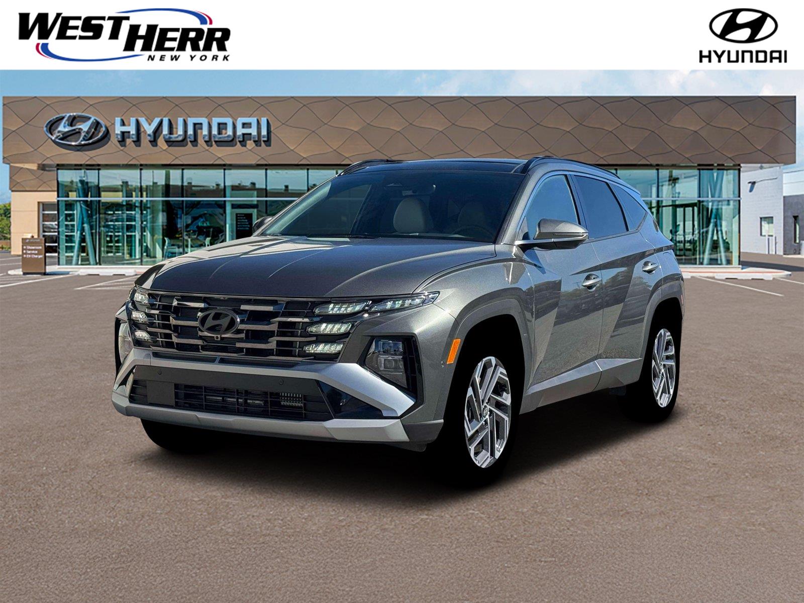 Amazon Gray 2026 Hyundai Tucson Hybrid SUV / Crossover All-Wheel Drive Automatic