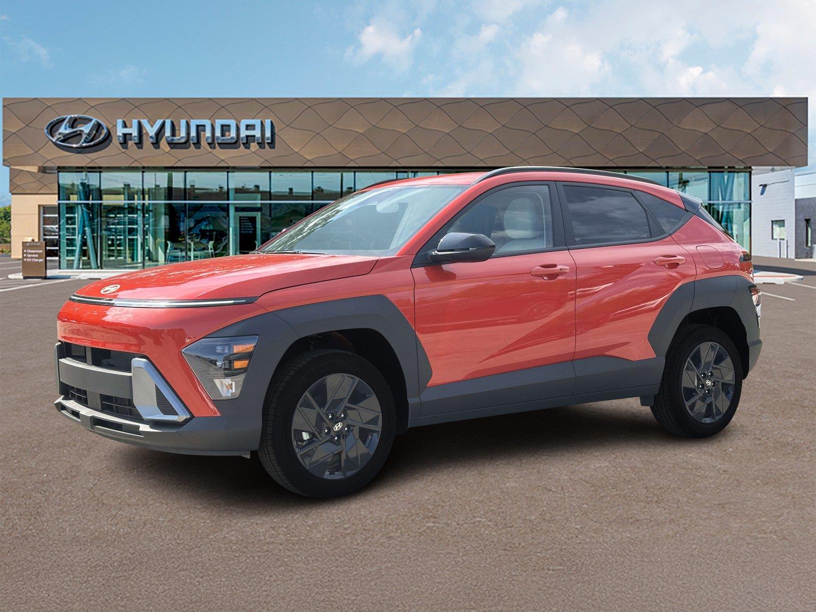 New 2027 Soultronic Orange Pearl Hyundai SEL Sport image 2