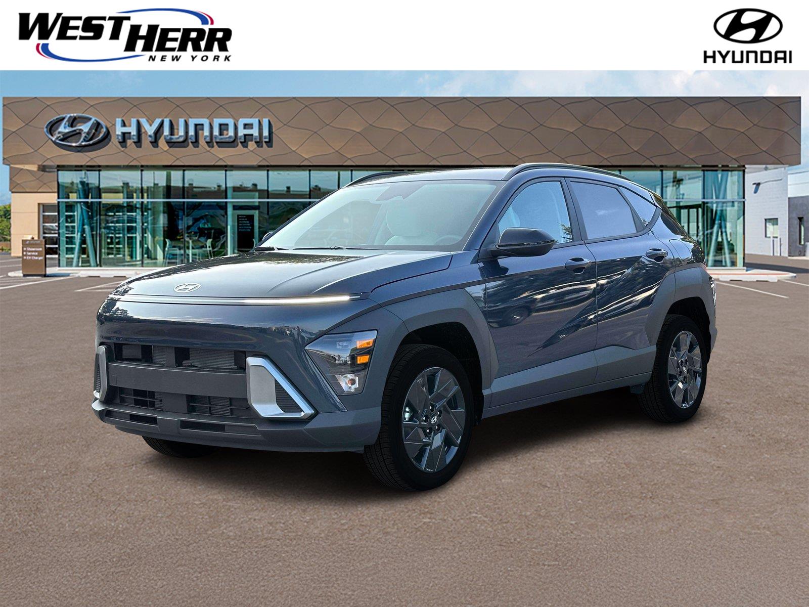 Denim Blue Pearl 2027 Hyundai Kona SUV / Crossover All-Wheel Drive Continuously Variable Transmission