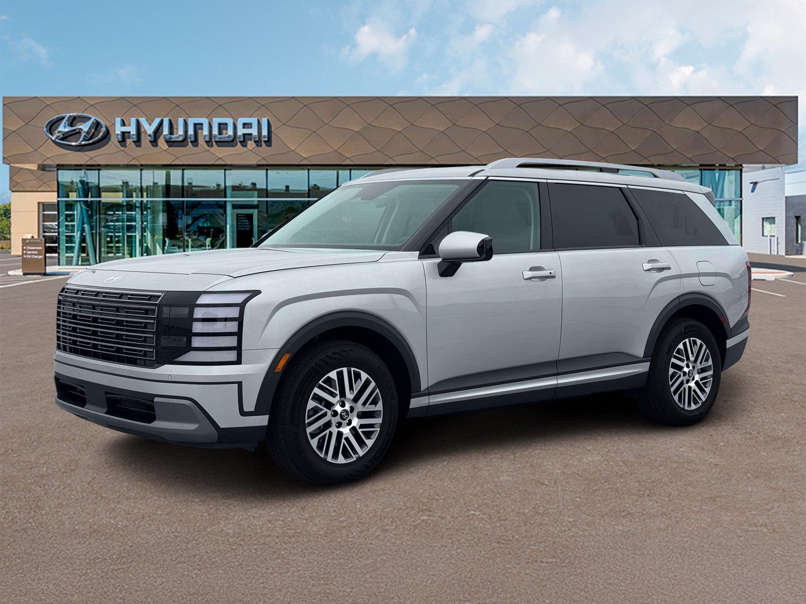 New 2027 Shimmering Silver Hyundai SEL 8P image 2