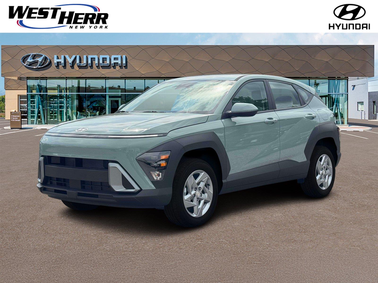 Mirage Green 2027 Hyundai Kona SUV / Crossover All-Wheel Drive Continuously Variable Transmission