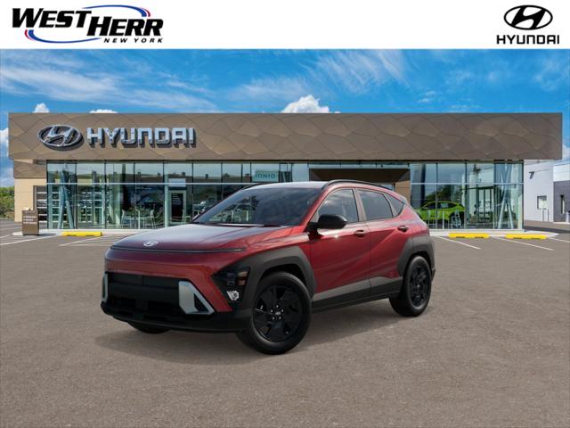 Ultimate Red Metallic 2027 Hyundai Kona SUV / Crossover All-Wheel Drive Continuously Variable Transmission