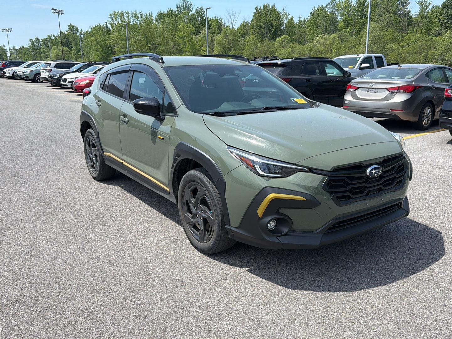 Used 2024 Alpine Green Subaru Sport image 2