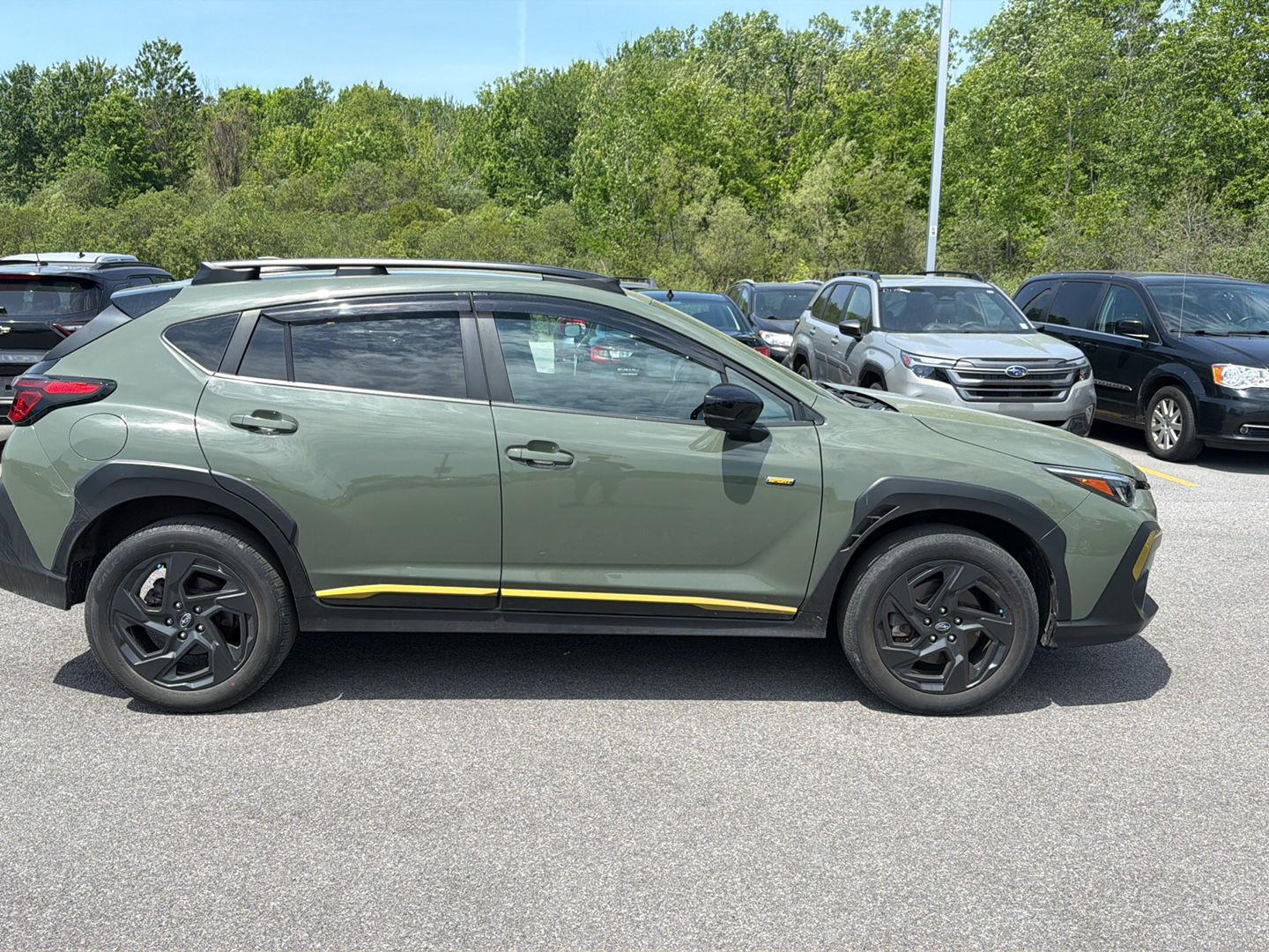 Used 2024 Alpine Green Subaru Sport image 3