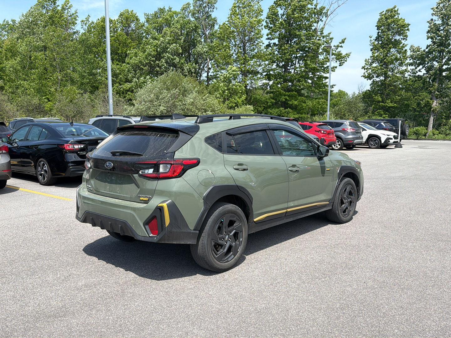 Used 2024 Alpine Green Subaru Sport image 4