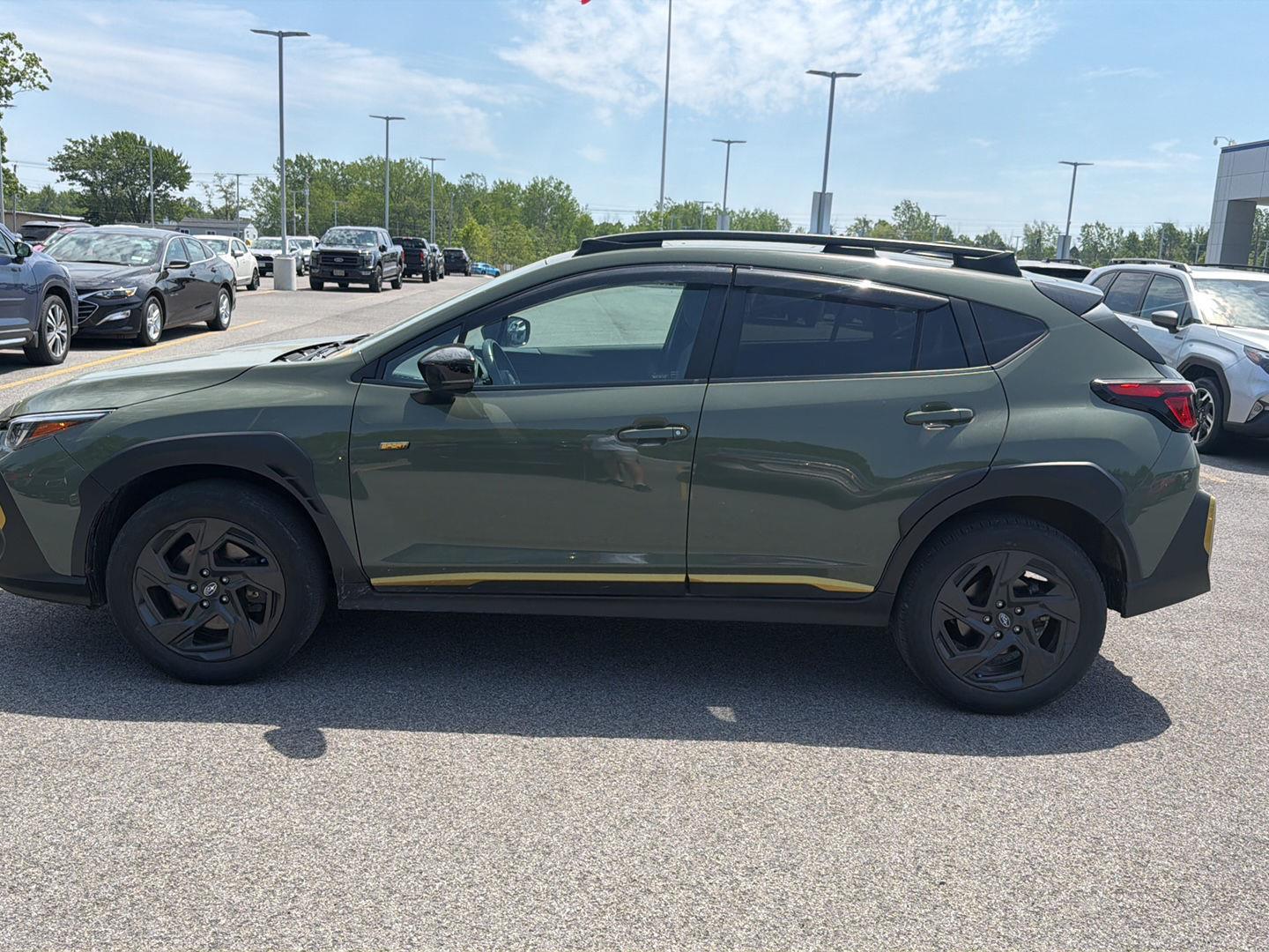 Used 2024 Alpine Green Subaru Sport image 7