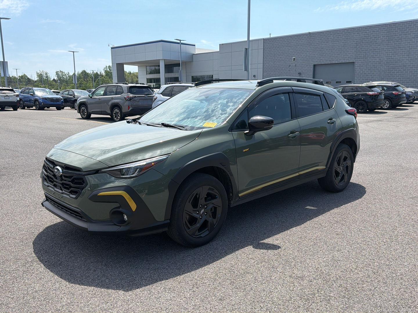 Used 2024 Alpine Green Subaru Sport image 8