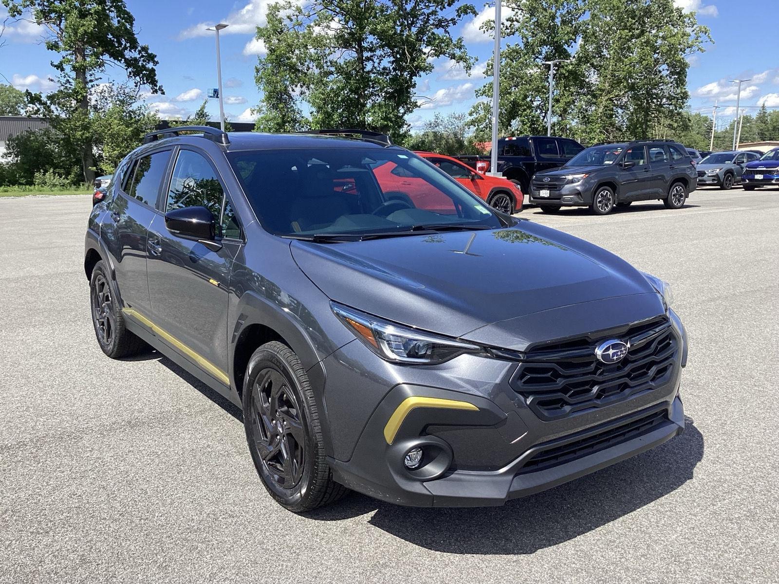 Used 2025 Magnetite Gray Metallic Subaru Sport image 10