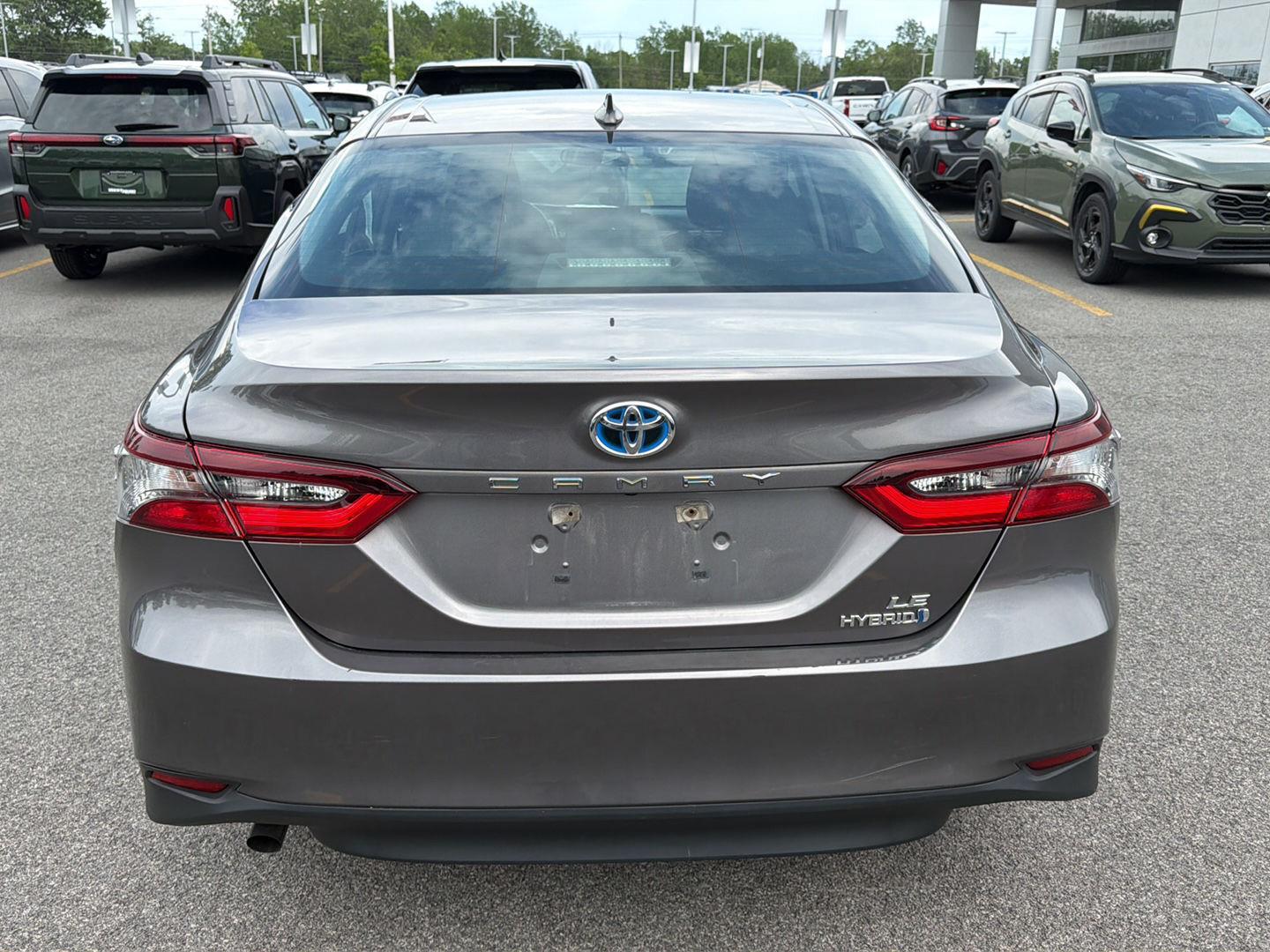 Used 2021 Predawn Gray Mica Toyota Hybrid LE image 5