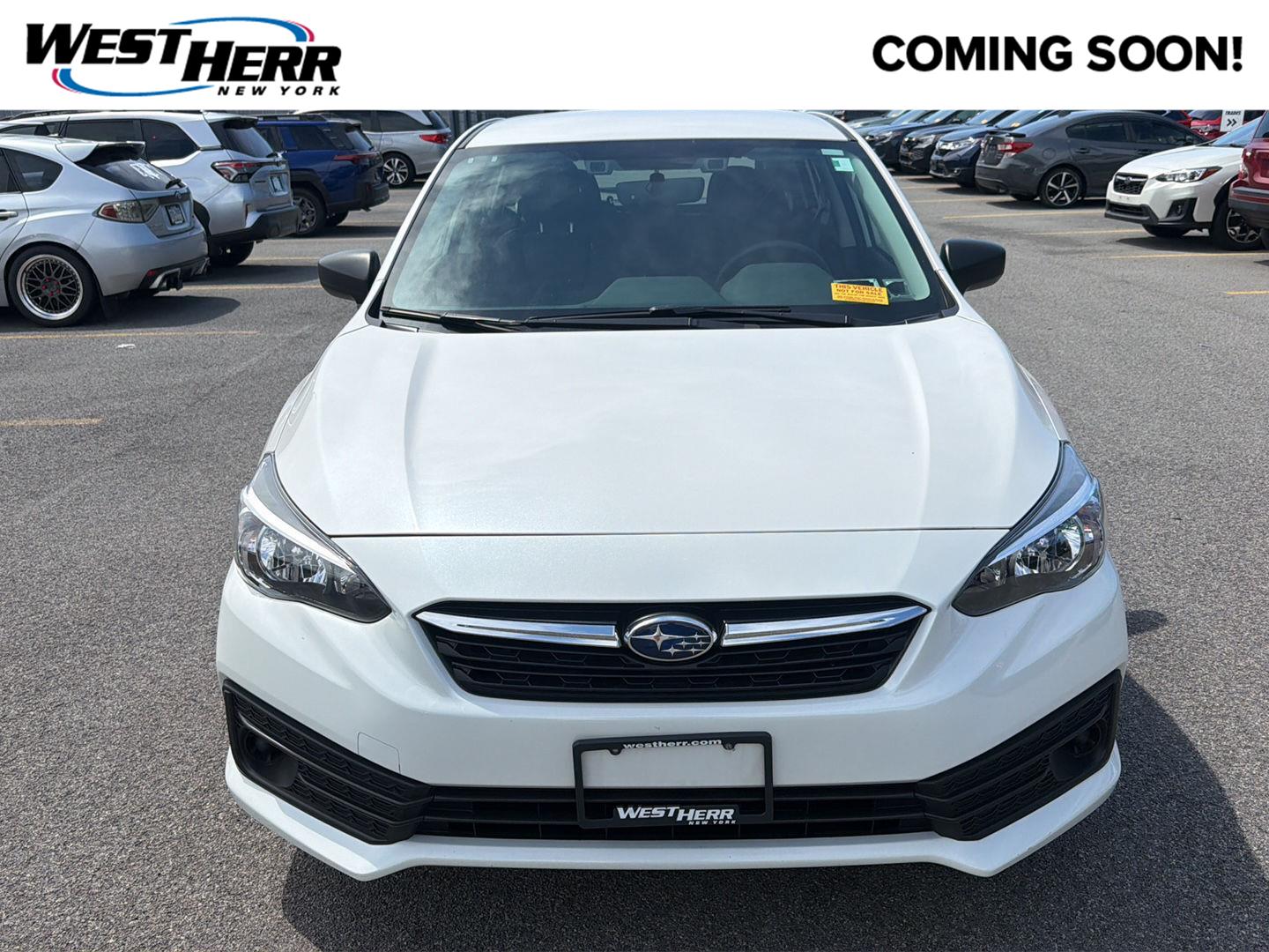 Crystal White Pearl 2020 Subaru Impreza Hatchback All-Wheel Drive Continuously Variable Transmission