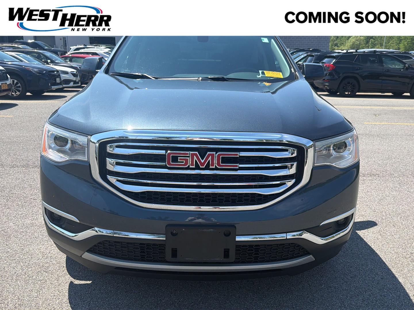 Gray (Dark Sky Metallic) 2019 GMC Acadia SUV / Crossover Four-Wheel Drive 6-Speed Automatic