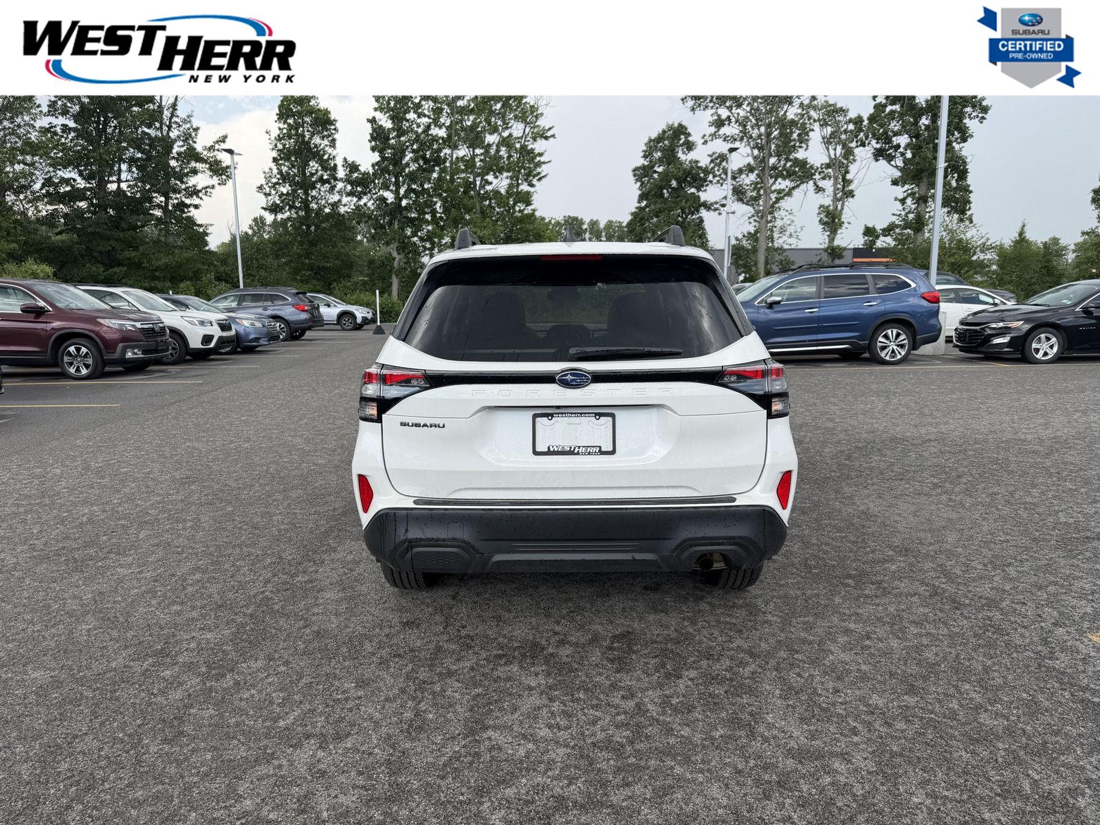 Crystal White Pearl 2026 Subaru Forester SUV / Crossover All-Wheel Drive Continuously Variable Transmission