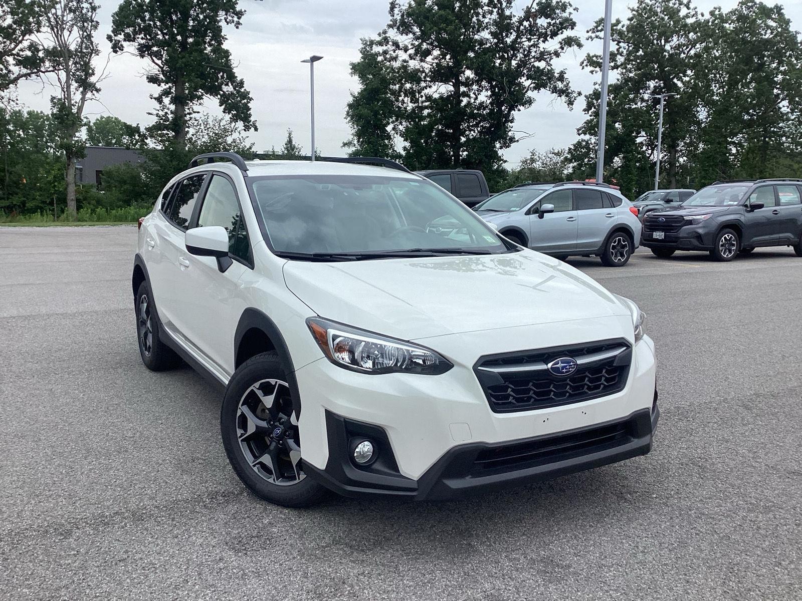 Crystal White Pearl 2020 Subaru Crosstrek SUV / Crossover All-Wheel Drive Continuously Variable Transmission